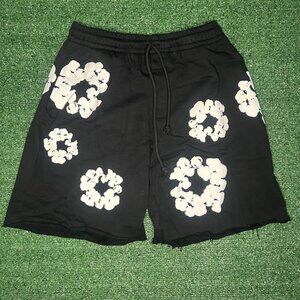 Denim Tears Shorts Black/White Size Small + Medium